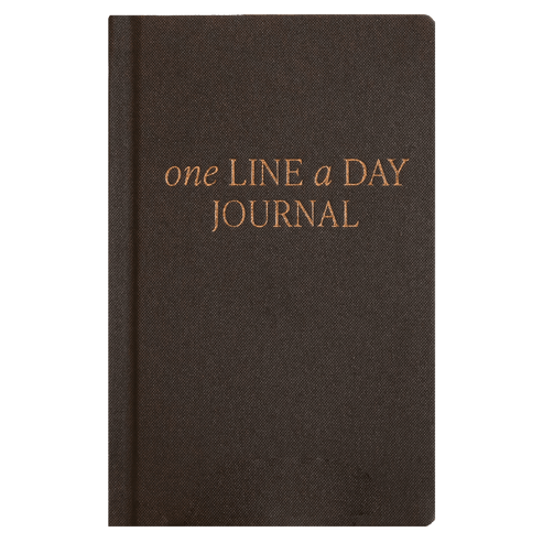 One Line A Day Fabric Journal
