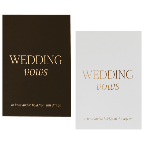 Wedding Vows Journal
