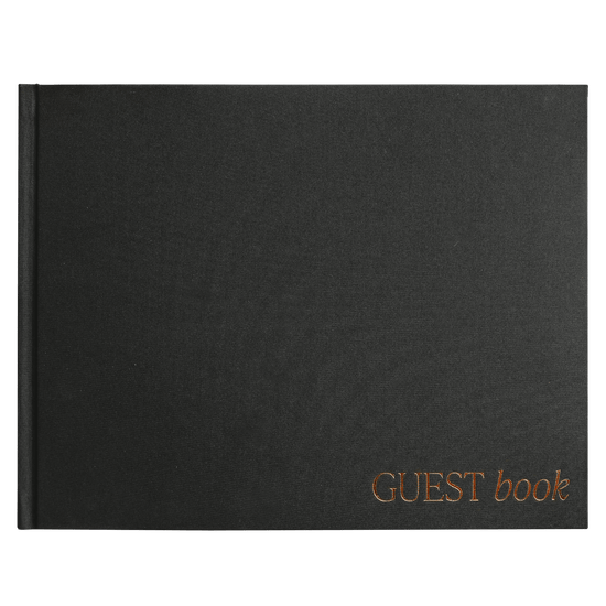 Black Guest Book