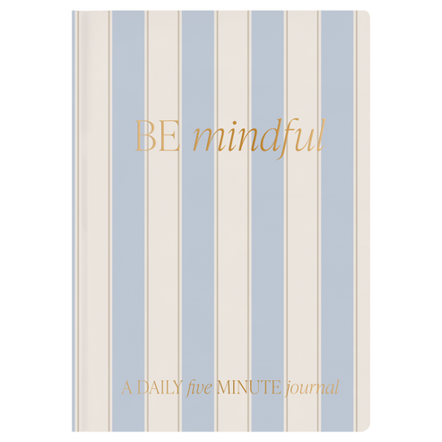 Be Mindful Striped Journal