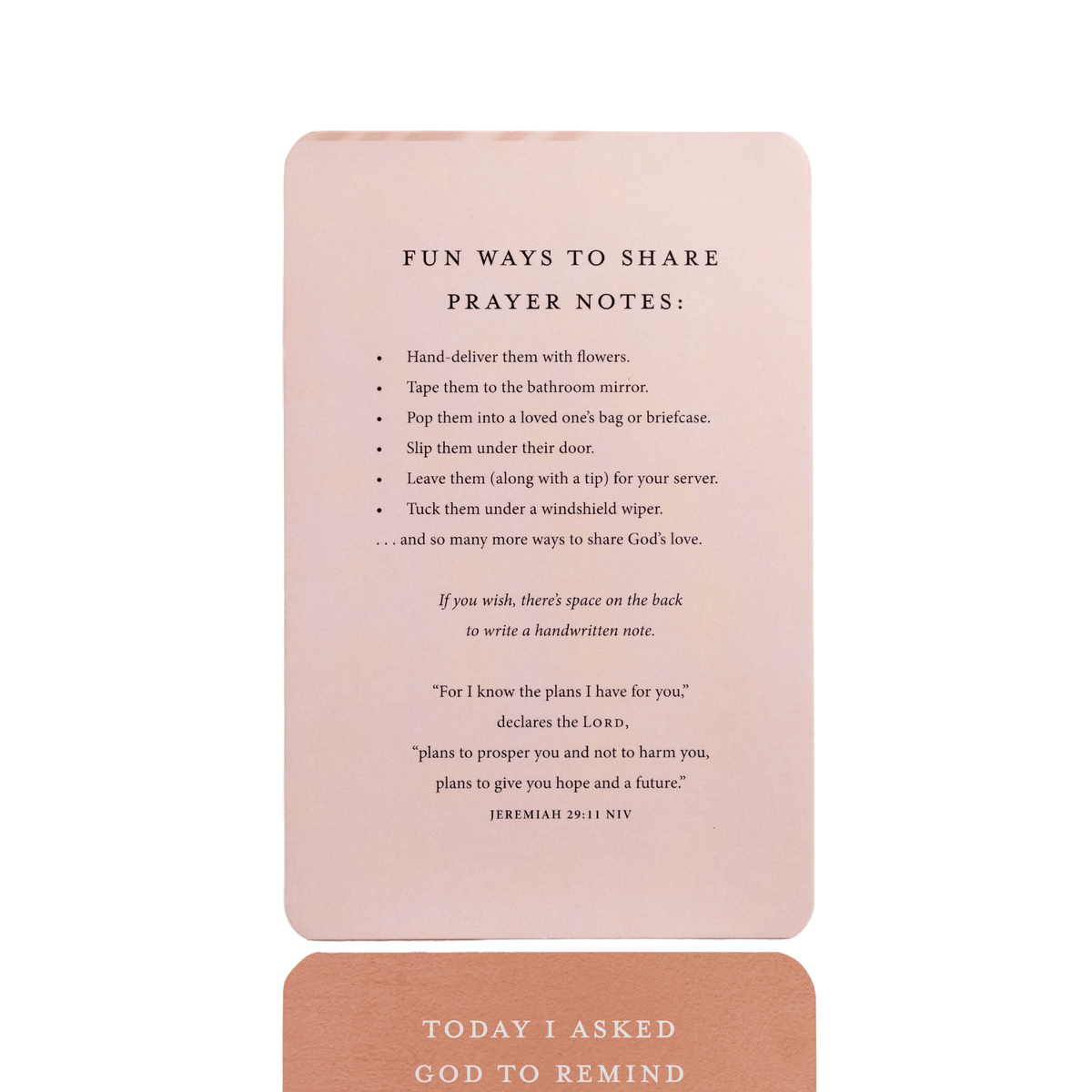 Prayers To Share - 100 Pass-Along Notes for Hardworking Women