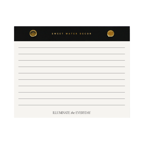 Small Gold Rivet Basic Notepad