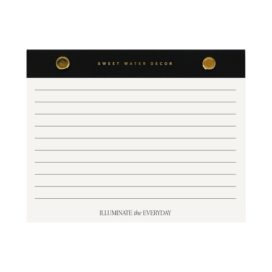 Small Gold Rivet Basic Notepad