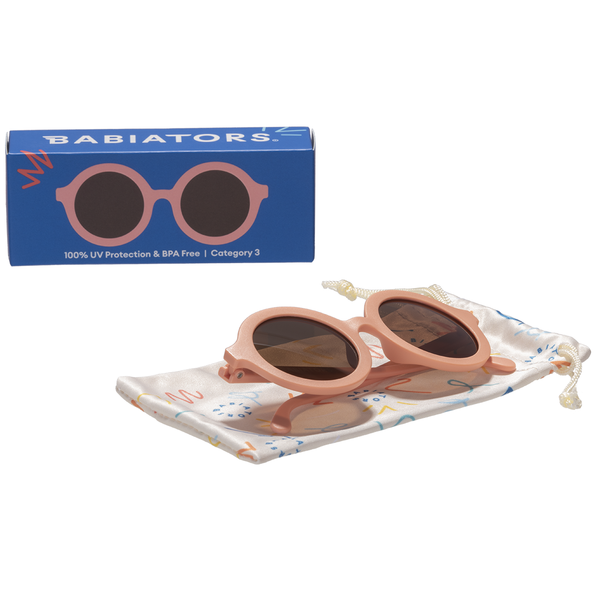 Peachy Keen Round I Amber Lenses