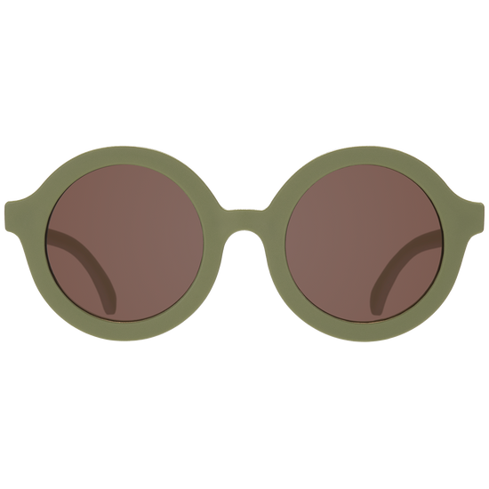 Wild Moss Round I Amber Lenses