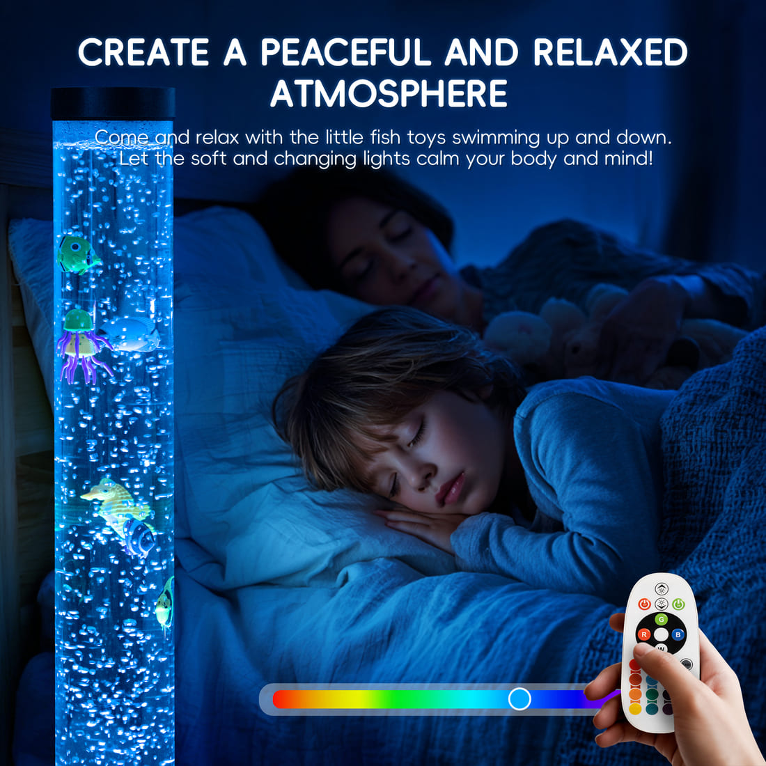 Outree Sensory Bubble Tube Lamp