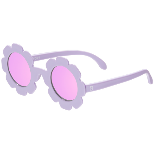 Irresistible Iris Flower I Polarized Lavender Mirrored Lenses