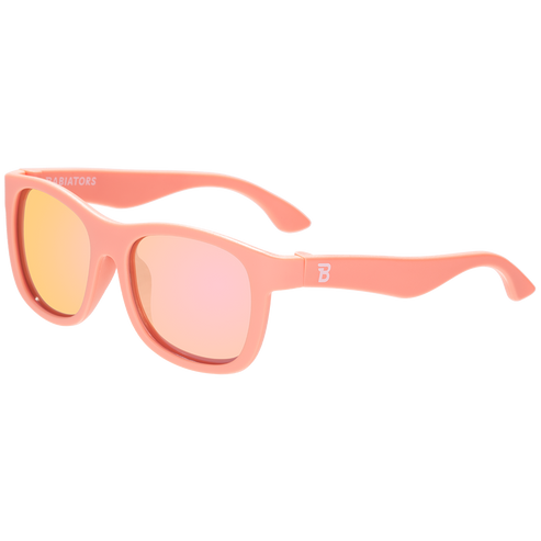 Perfectly Papaya Navigator | Polarized Peach Mirrored Lenses