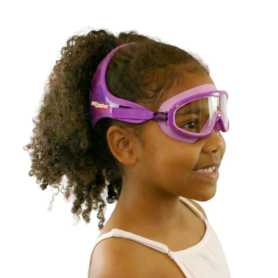 Purple Galaxiez Swim Half Mask ages 4-10