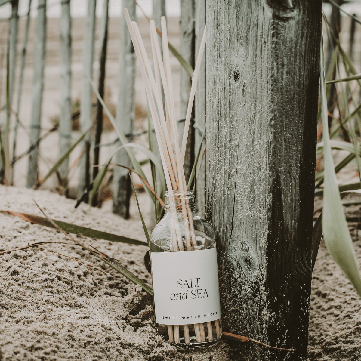 Salt and Sea Clear Reed Diffuser