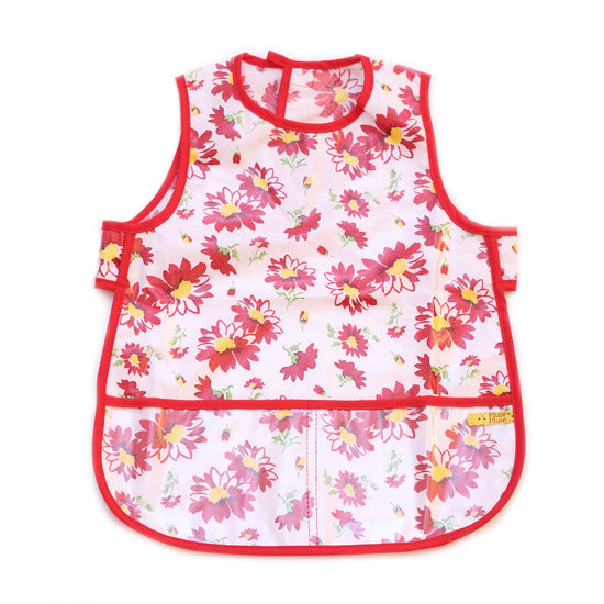 Red Flower Bib