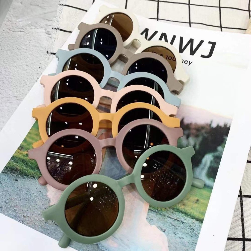 Retro Kids Sunglasses – UV 400 Protection Shades for Toddlers & Kids| Vintage