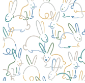 hooded bath towel | bunnies