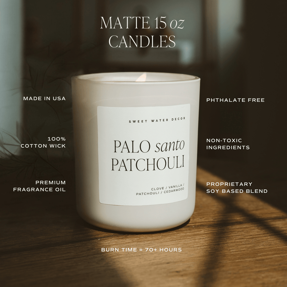 Mango and Coconut Soy Candle - Tan Matte Jar - 15 oz
