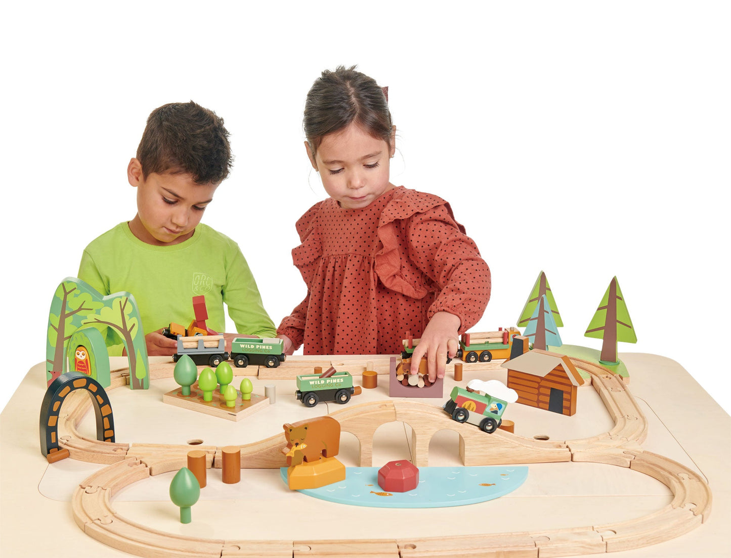 Wild Pines Train Set