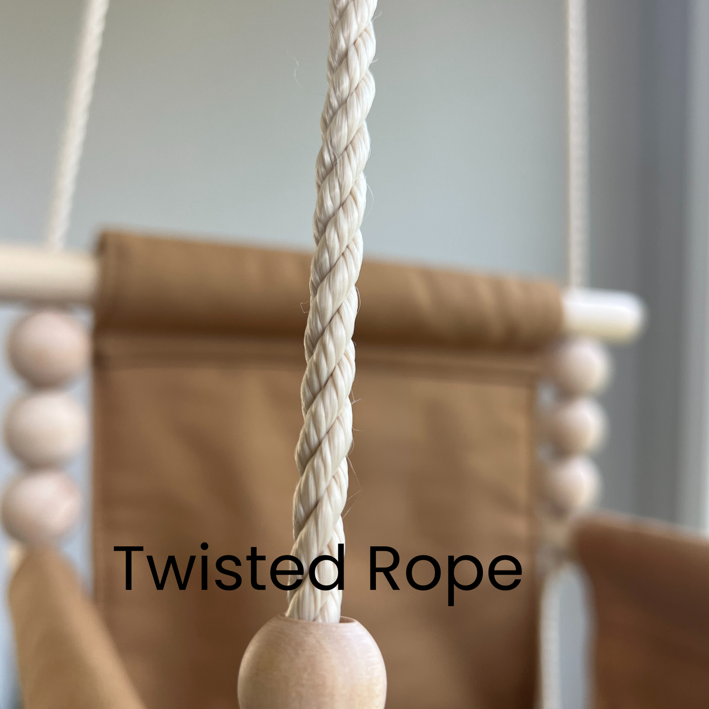 Indoor High Back Baby & Toddler Swing-Black Buffalo Check