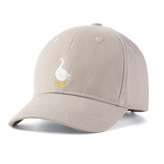 Natural Baseball Cap for Baby / Toddler 1-3, Gender- Neutral Cotton Kids Summer Hat
