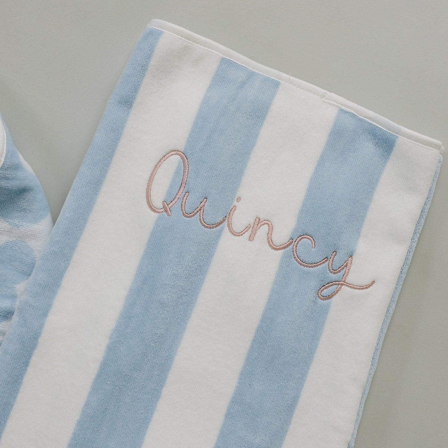 Seaside Stripe Organic Cotton Beach Towel