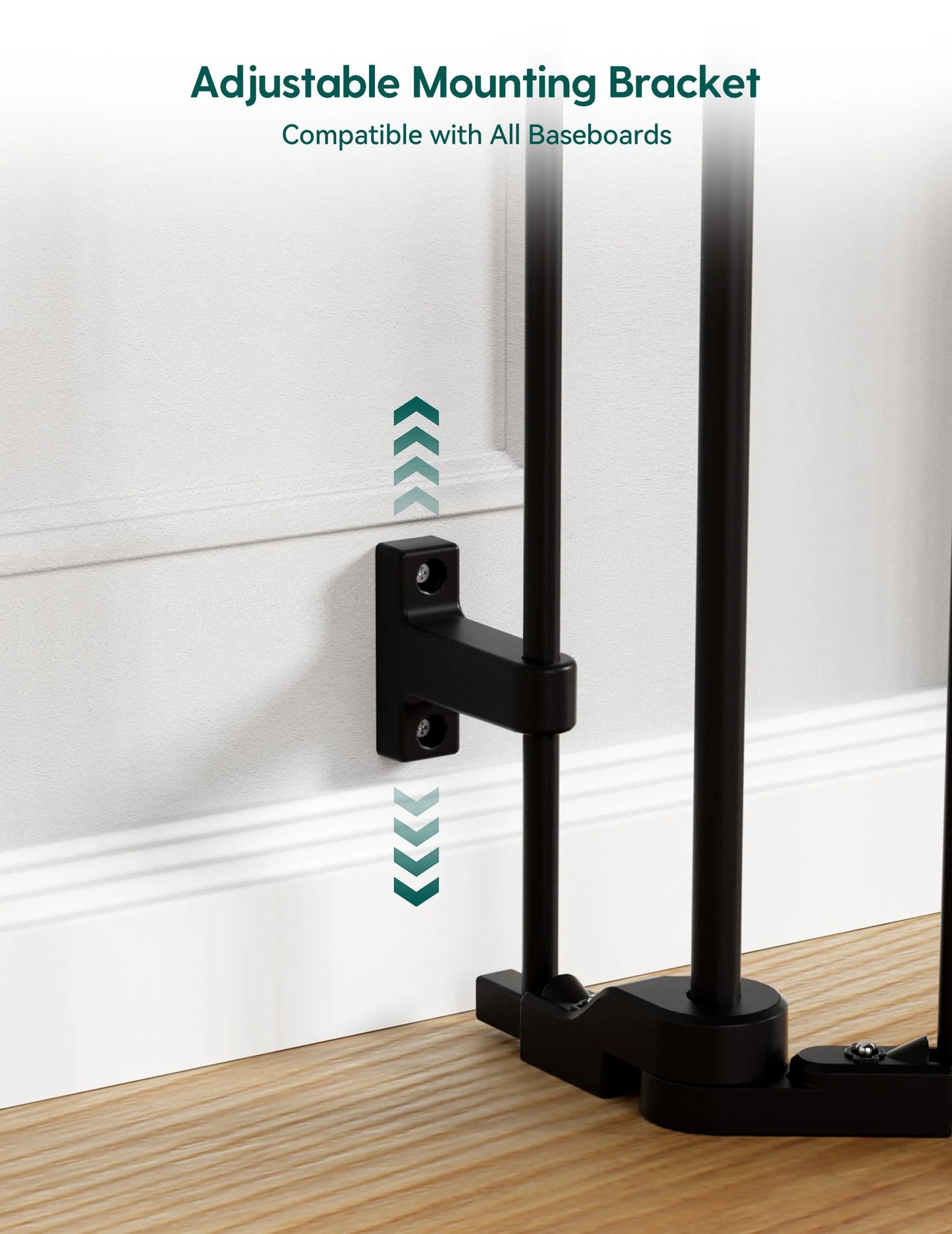 AdaptiZone | Extra Wide Multi-Purpose Safety Gate for Irregular Spaces(72''-104'')