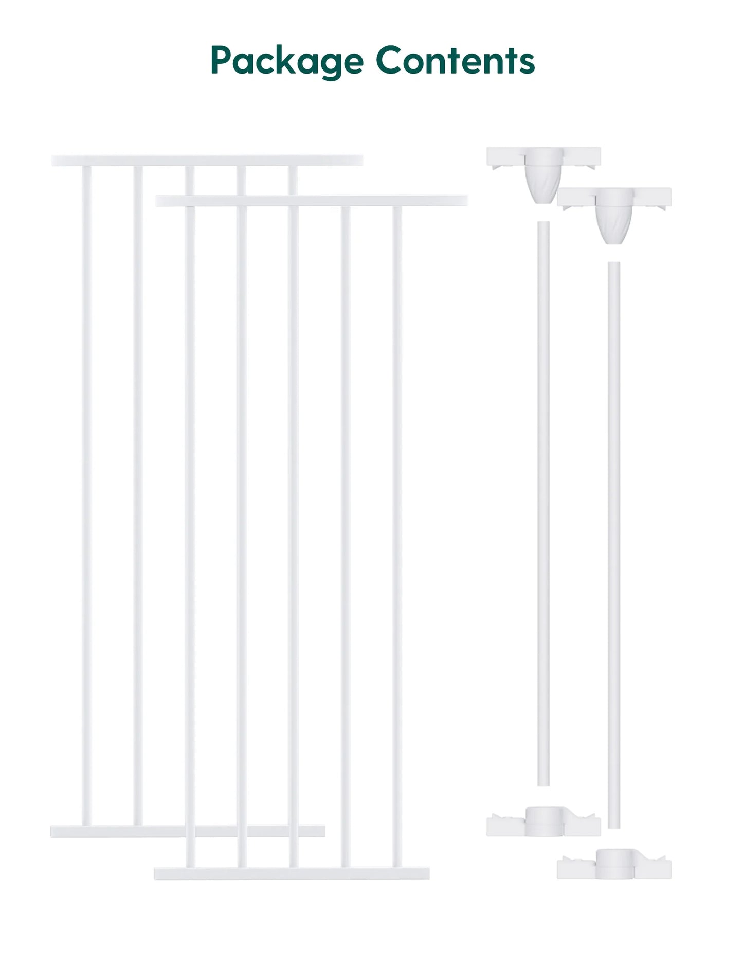 AdaptiZone | Extra Wide Multi-Purpose Safety Gate for Irregular Spaces(72''-104'')
