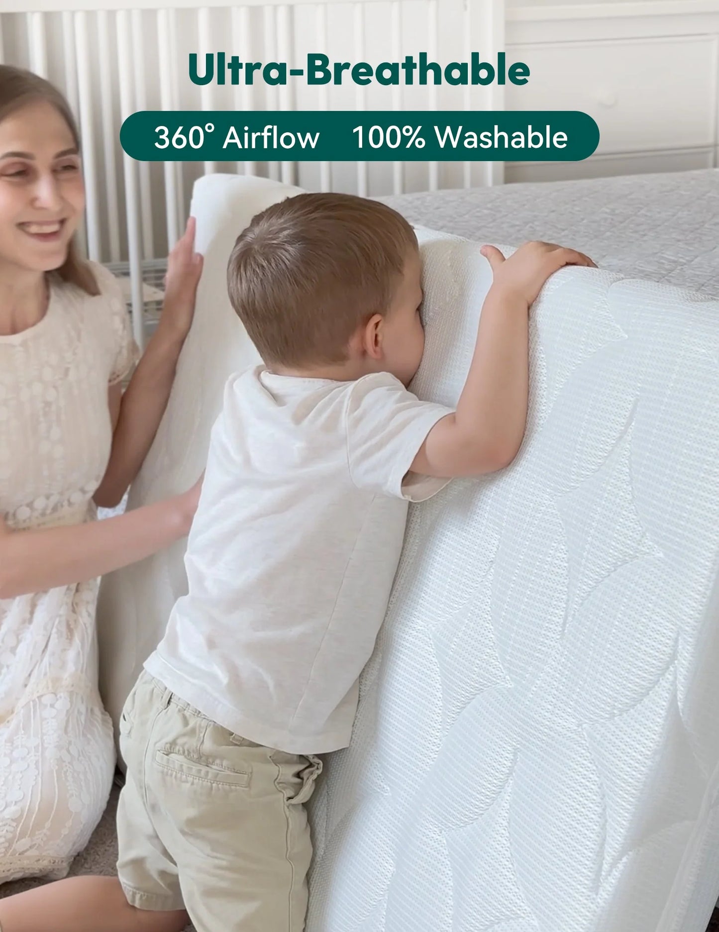 Air Nest | Washable-Core Breathable Crib Mattress