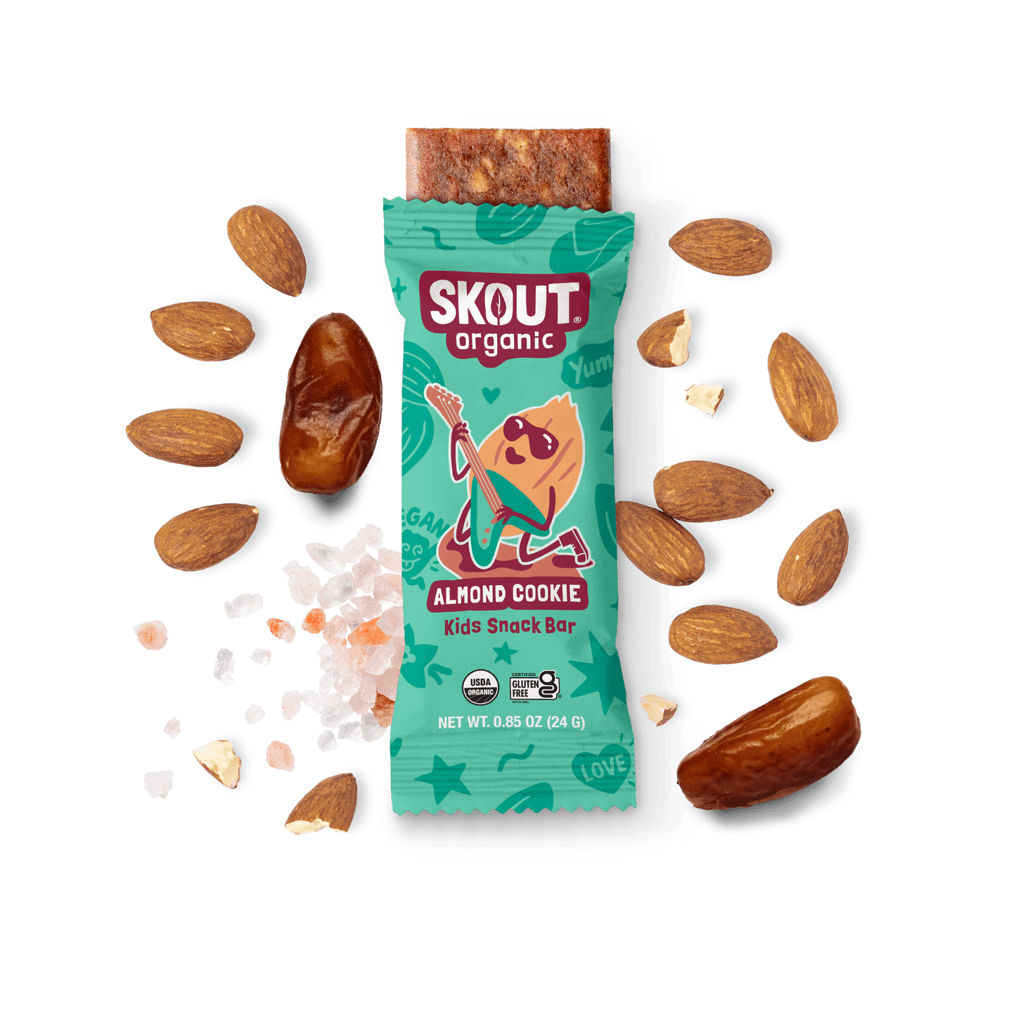 Skout Organic Almond Cookie Kids Bar