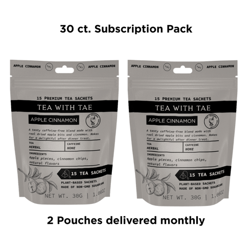 Apple Cinnamon Hot Tea Pouch