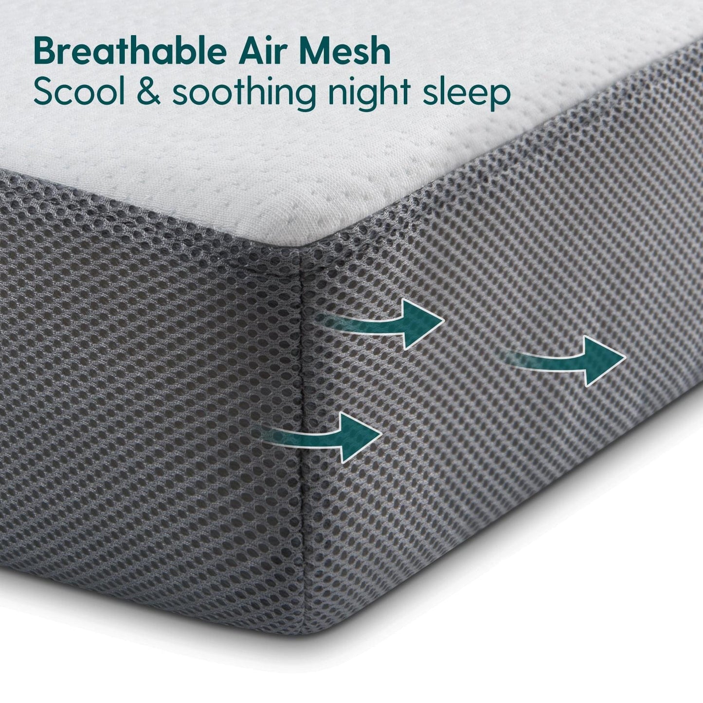 Aura 2 | Dual-Sided Breathable Crib Mattress with TENCEL™ Cover