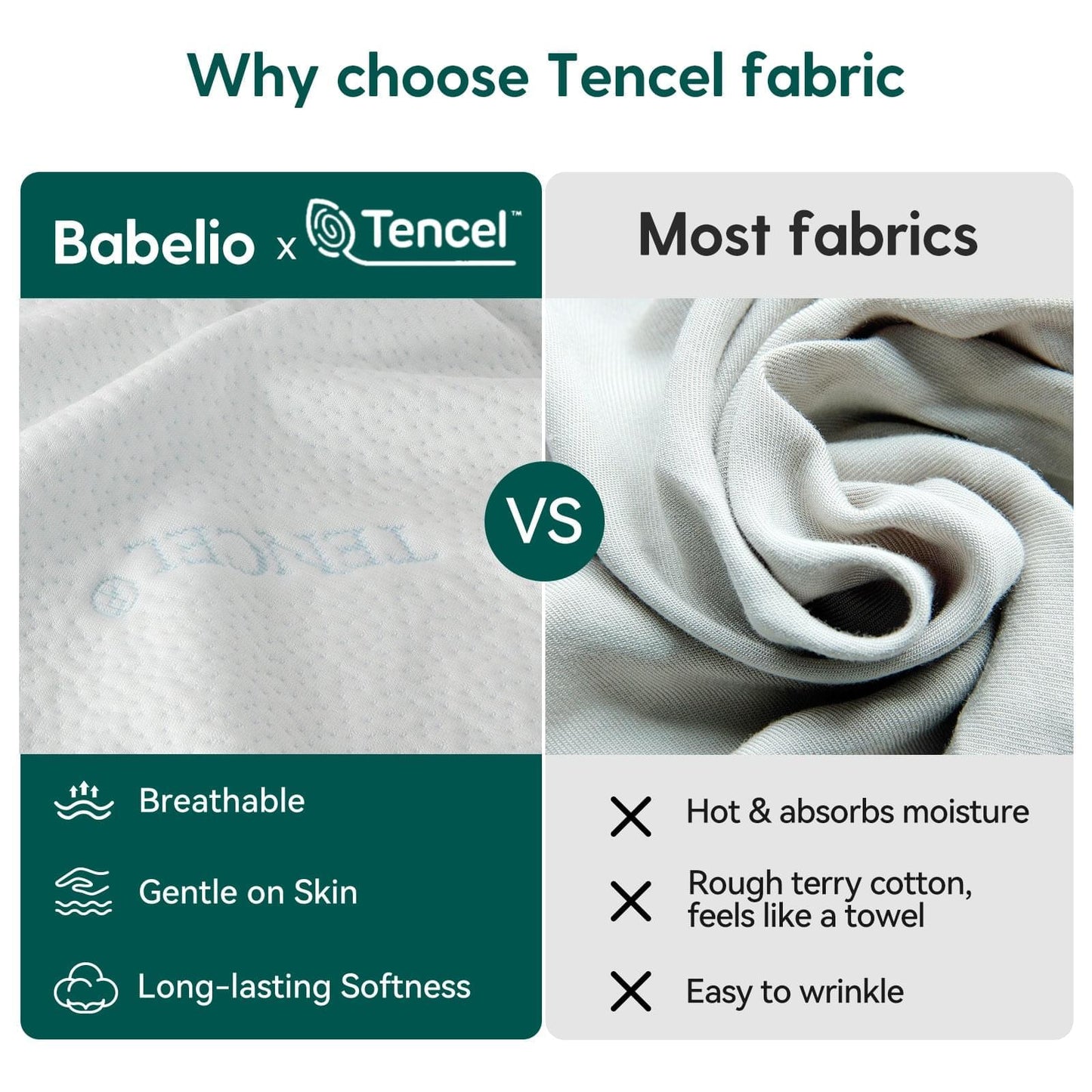 Aura 2 | Dual-Sided Breathable Crib Mattress with TENCEL™ Cover
