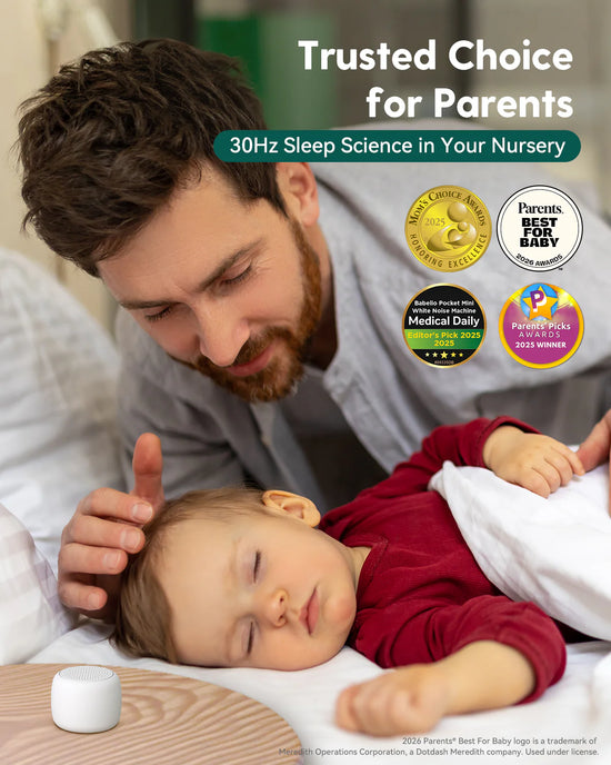 Babelio Pocket Mini White Noise Machine For Sleep & Relaxation
