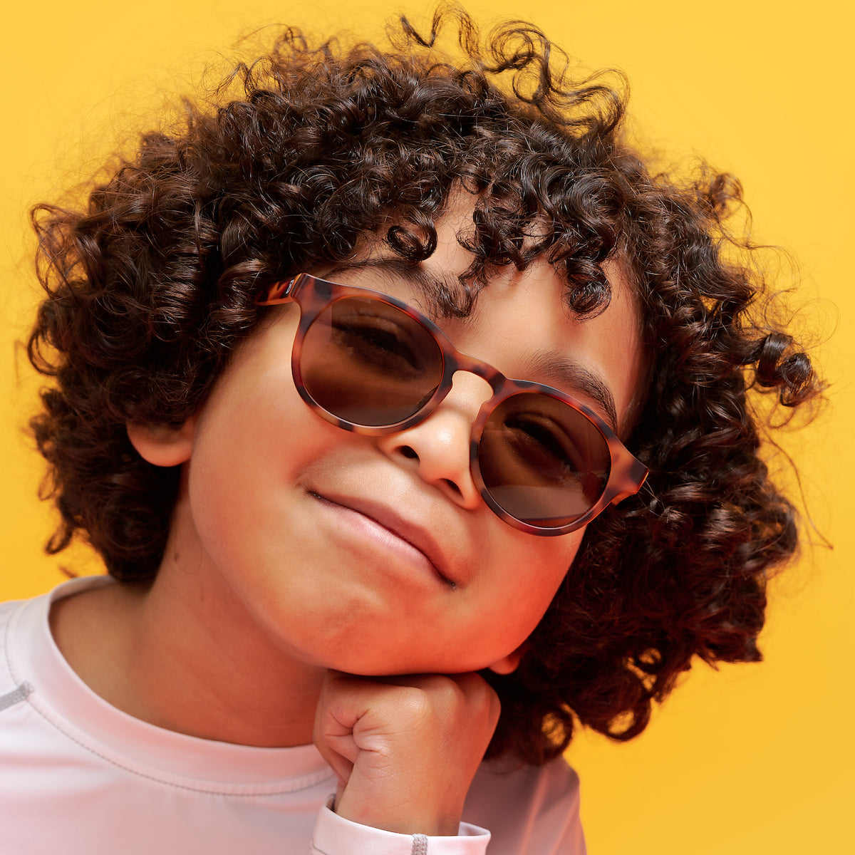 Classic Tortoise Keyhole I Amber Lenses