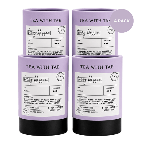 Berry Blossom Mini Tea Tube (5 tea bags)