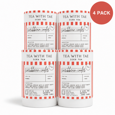 Caribbean Cooler Iced Mini Tea Tube (5 iced sachets)