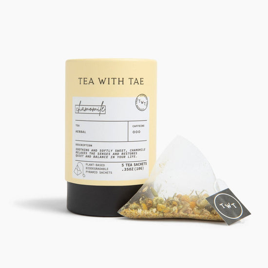 Chamomile Mini Tea Tube (5 tea bags)