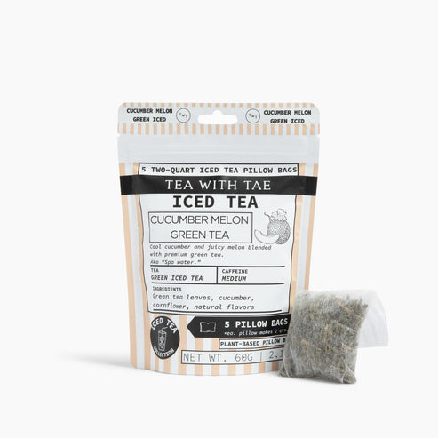 Cucumber Melon Green Iced Tea Pouch