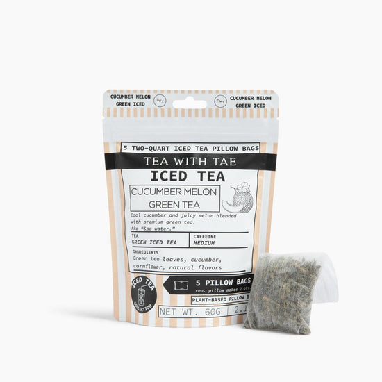 Cucumber Melon Green Iced Tea Pouch