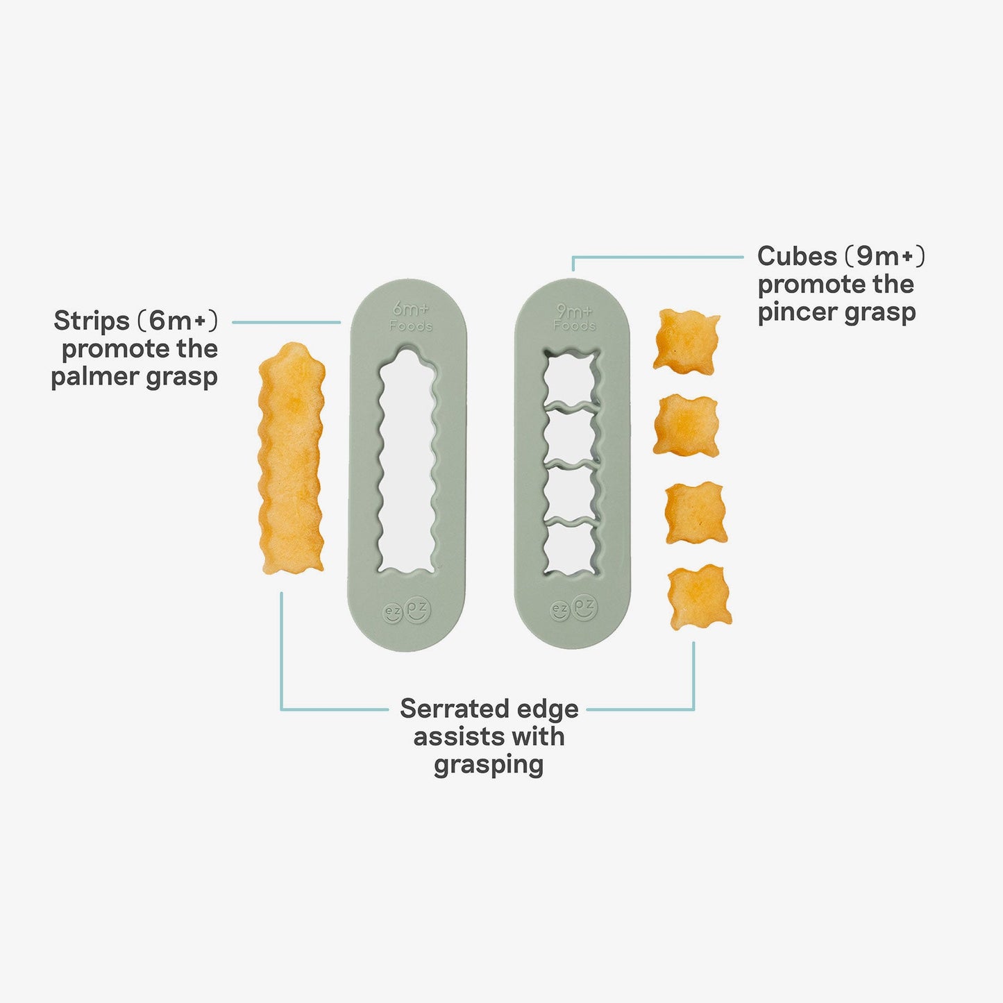 Baby-Led Weaning Food Cutters