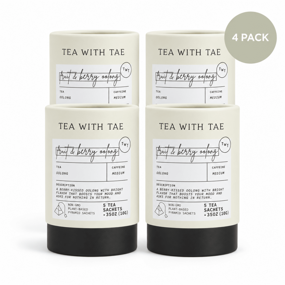 Fruit & Berry Oolong Mini Tea Tube (5 tea bags)