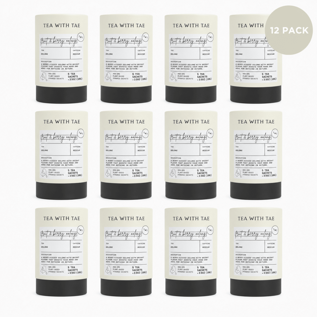 Fruit & Berry Oolong Mini Tea Tube (5 tea bags)