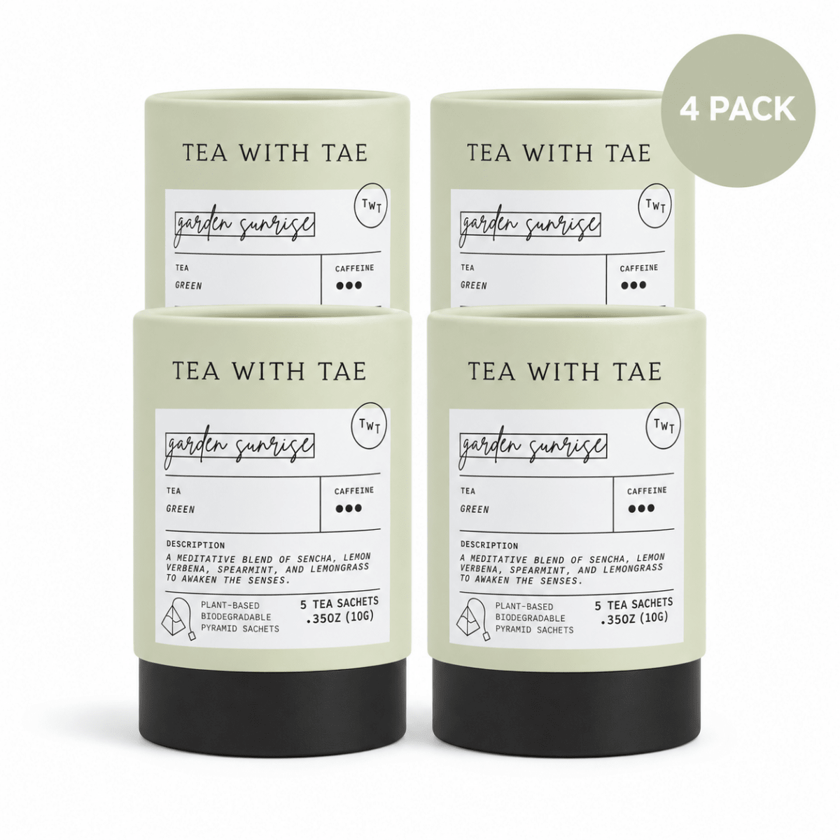 Garden Sunrise Mini Tea Tube (5 tea bags)