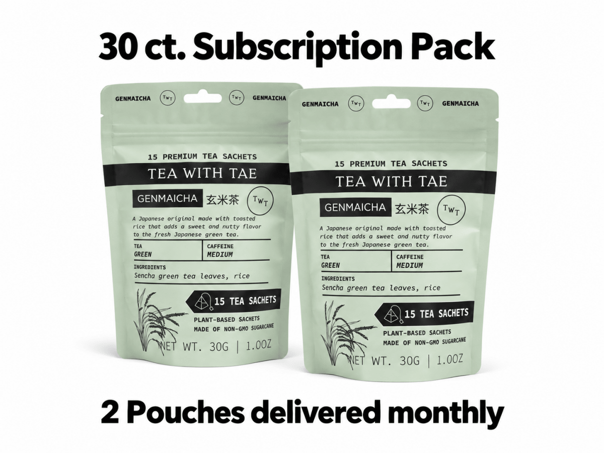 Genmaicha (Traditional Japanese Green Tea) Hot Tea Pouch