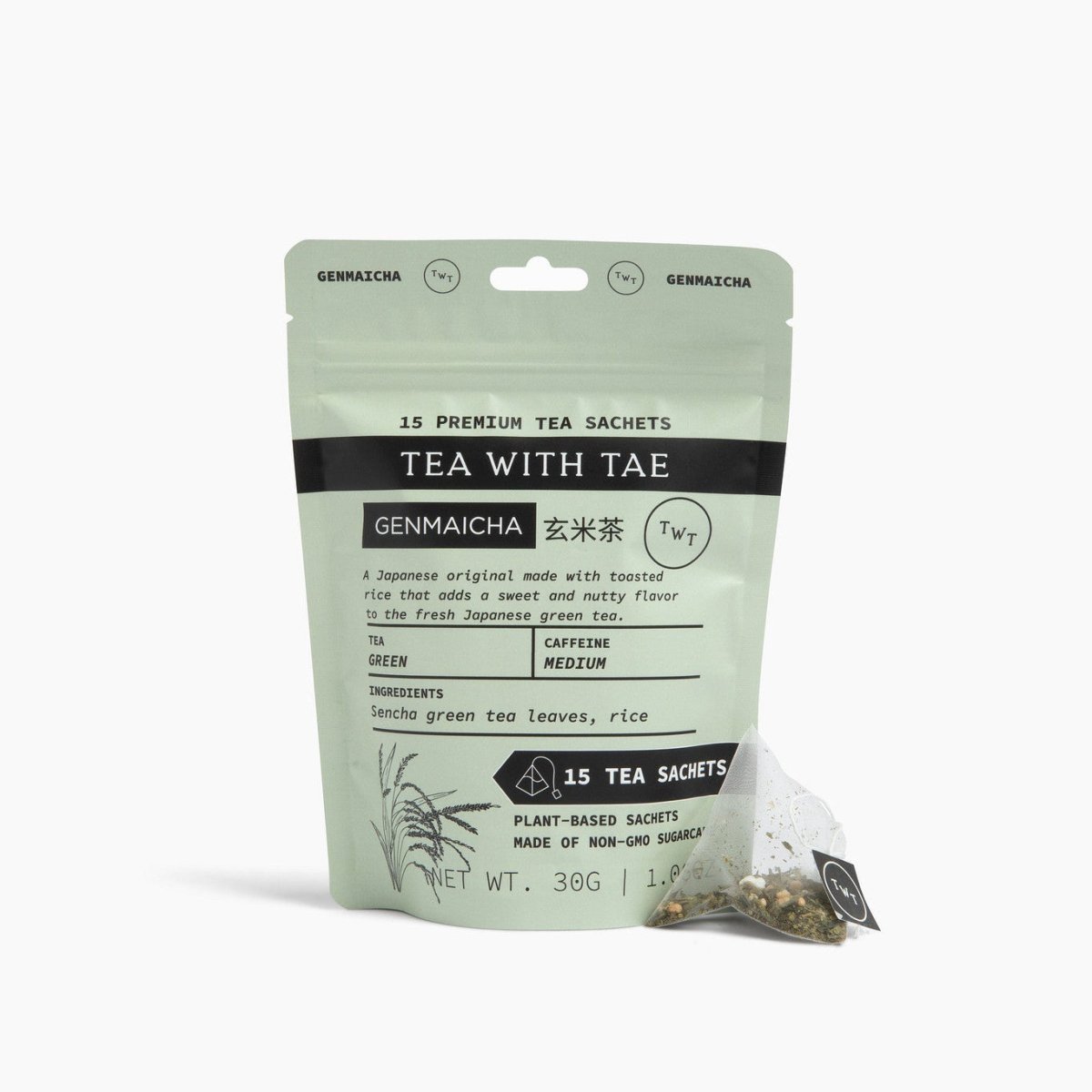 Genmaicha (Traditional Japanese Green Tea) Hot Tea Pouch