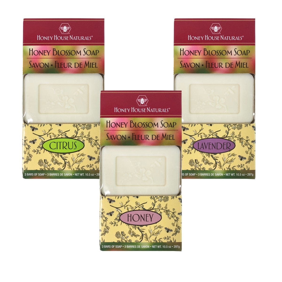 3-Bar Box of Soap