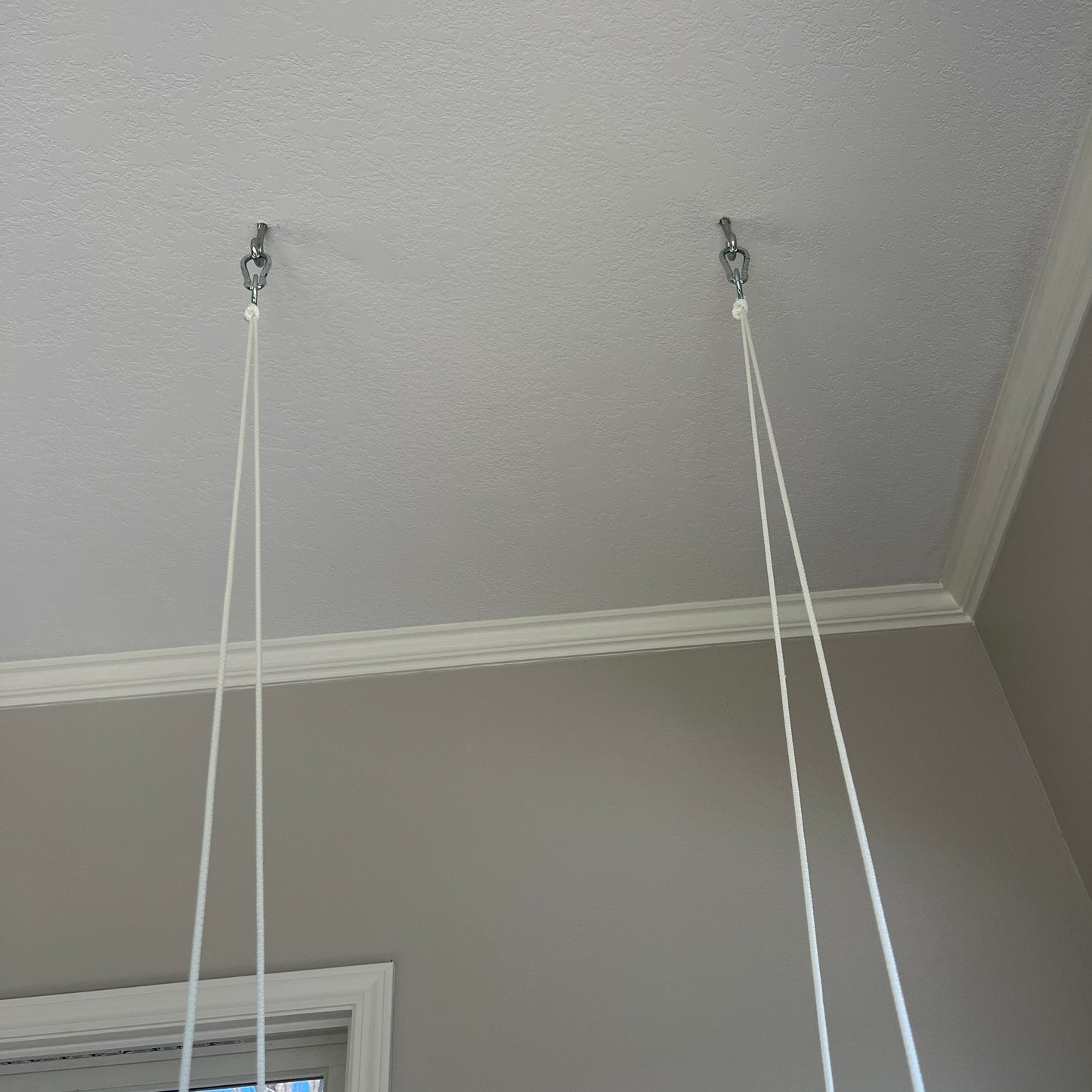 Indoor High Back Cotton Baby & Toddler Swing-French Gray Buffalo Check