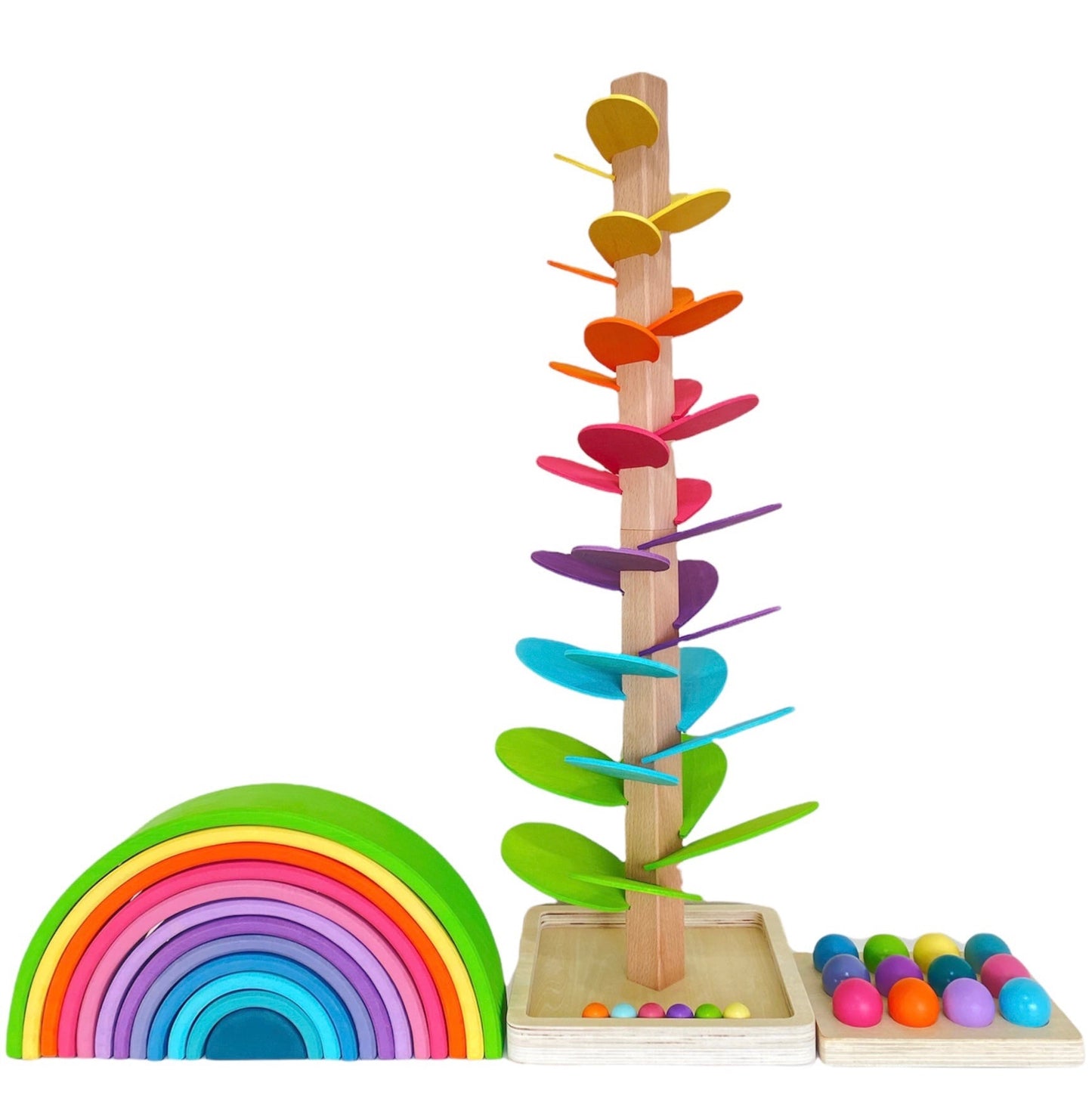 NEW Large Marble Tree in Pastel/Macaron Colors