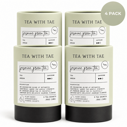 Jasmine Green Tea Mini Tea Tube (5 tea bags)