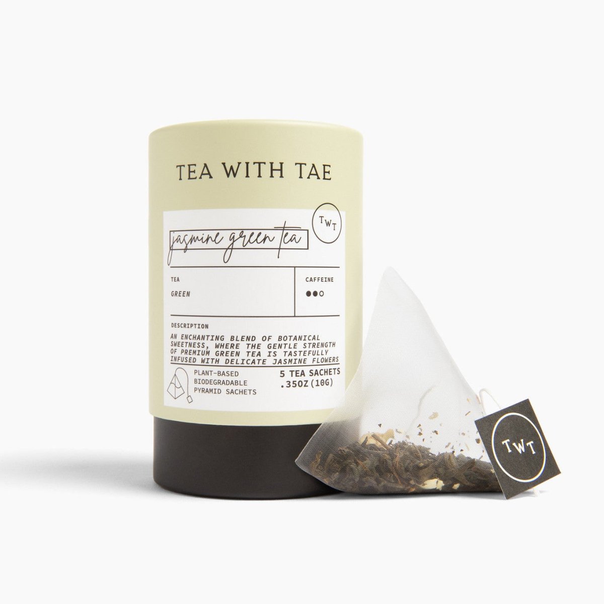 Jasmine Green Tea Mini Tea Tube (5 tea bags)
