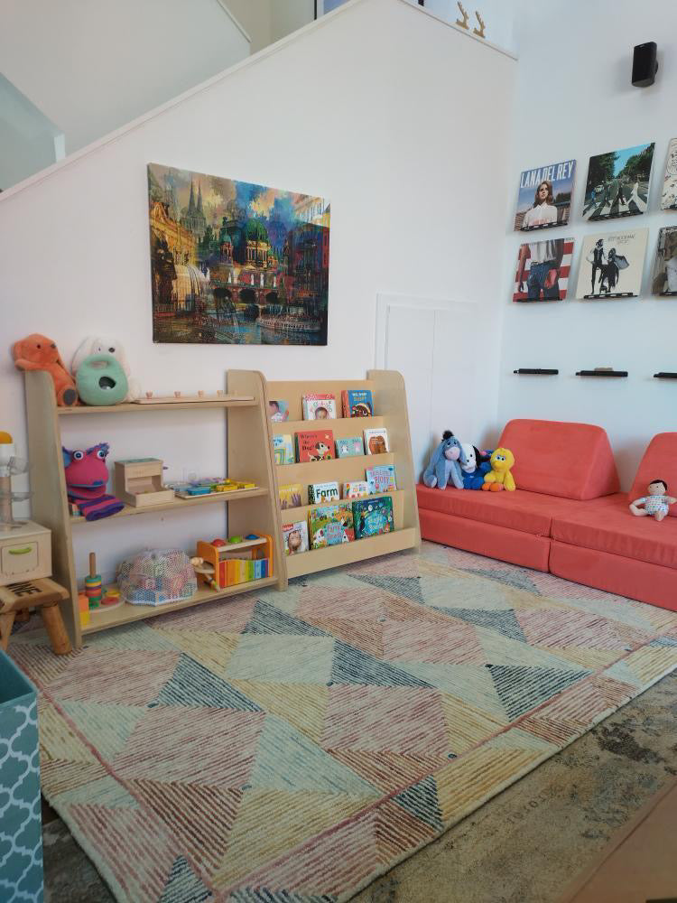 Tiered Montessori Bookshelf