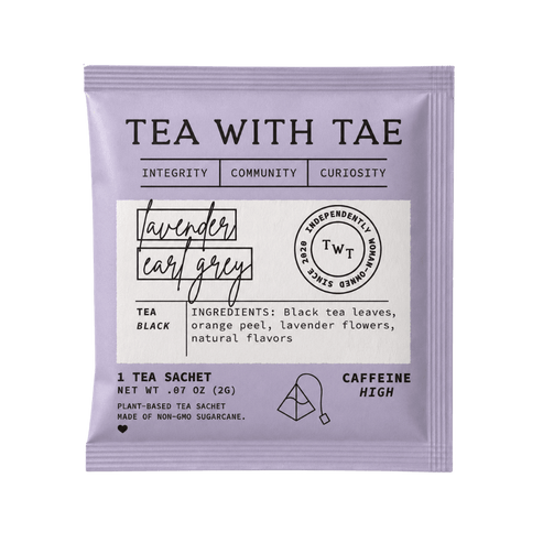 Lavender Earl Grey 50 ct. Overwrap Bag