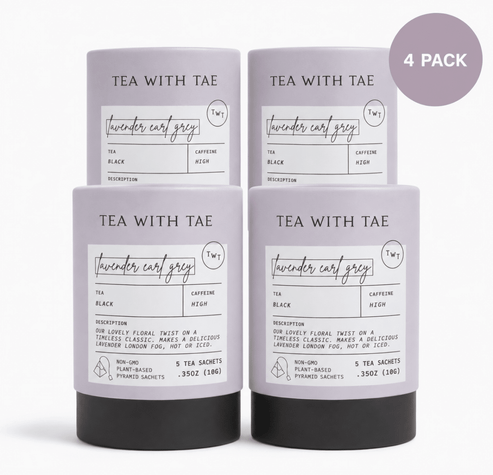 Lavender Earl Grey Mini Tea Tube (5 tea bags)